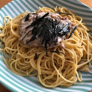 すぐ出来る☆簡単ウマイにんにく納豆パスタ